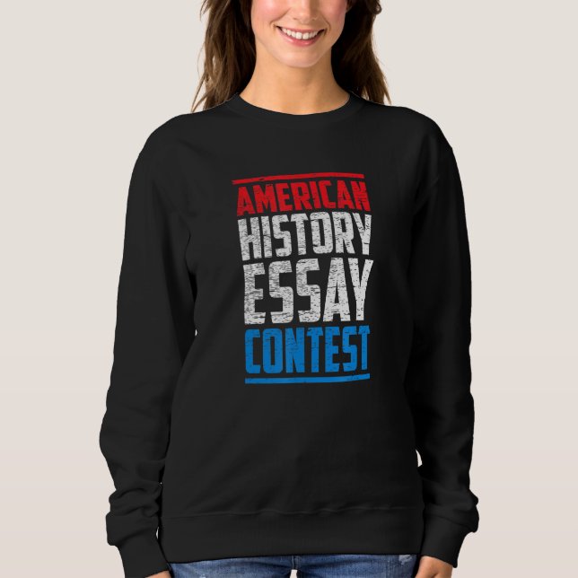 Moletom Concurso de Essay de História Americana (Frente)
