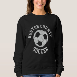 Moletom Condado de Norton Futebol Retro Envelhecido 90's V