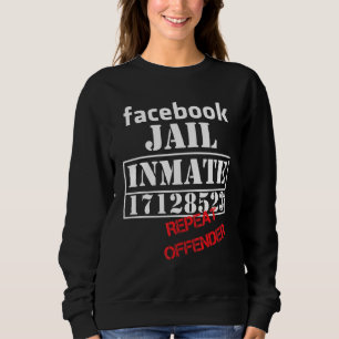 Moletom Condenação Repetitiva à Prisão no Facebook Liberal