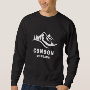 Moletom Condon Montana Mountain Souvenir Memabilia Wint