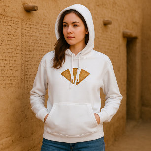 Moletom Cone de Sorvete de Waffle Triplo Sobremesa de Verã