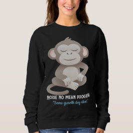 Moletom Confident Monkey – Minimal Calm Lifestyle Shirt
