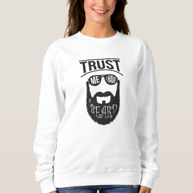 Moletom Confie em mim, eu tenho uma Barba (Frente)