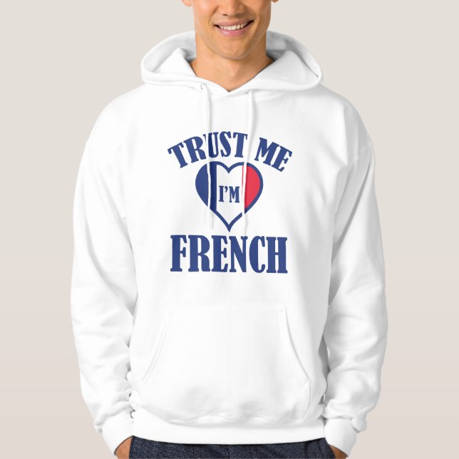Moletom Confie em mim, sou francês (Frente)