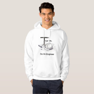 Moletom Confie em Mim Sou um Engenheiro T-Square T-Shirt