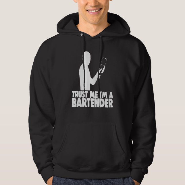 Moletom Confie Em Mim Um Bar De Barman Que Trabalha Em Tea (Frente)