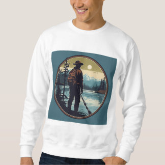 Moletom Conforto Urbano: Camisola Essencial Masculina"