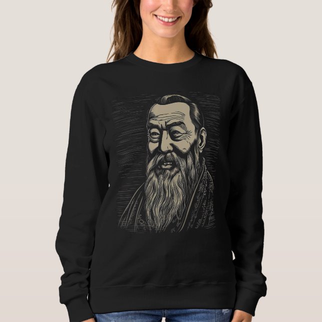 Moletom Confucius Chinese Philosopher (Frente)