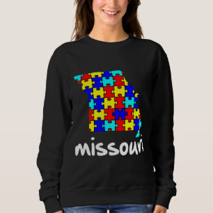Moletom Conhecimento Autismo do Missouri