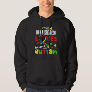 Moletom Conhecimento Especial do Autismo do Clerk Quebra-c