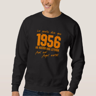 Moletom Conjunto de Aniversário de Nascimento de 1956 Vint