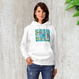 Moletom Conjunto De Bandeiras Feminino Capuz