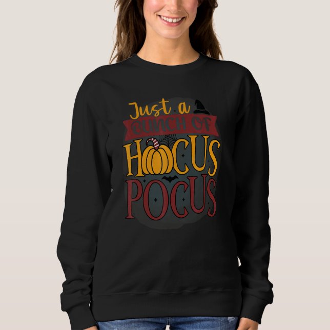 Moletom Conjunto de Fantasia de Halloween Hocus Pocus Feli (Frente)