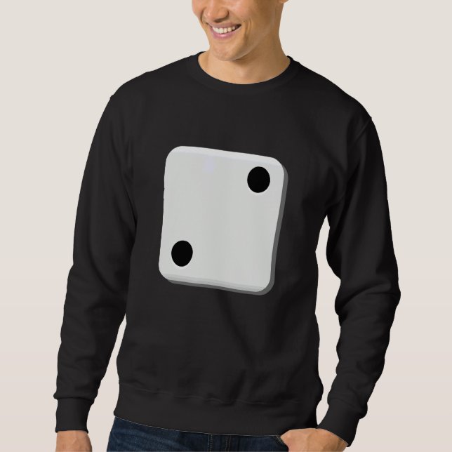 Moletom Conjunto de Pjs de Natal Combinando Dados Fantasia (Frente)