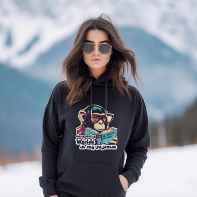 Moletom Conquistando palavras no meu presente engraçado de (Criador carregado)