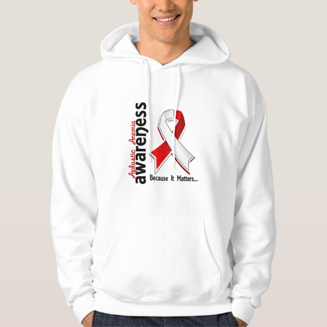 Moletom Consciência 5 da anemia não plástica (Frente)