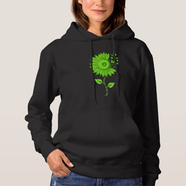 Moletom Consciência da doença de Lyme Borda Verde de Giras (Frente)
