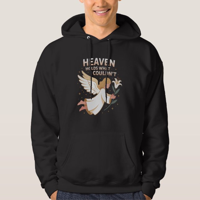Moletom Consciência da Perda do Anjo no Céu Gravidez (Frente)