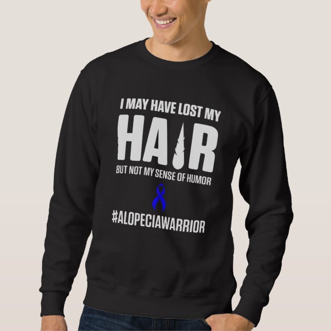 Moletom Conscientização da Alopecia Perda de Cabelo Guerre (Frente)
