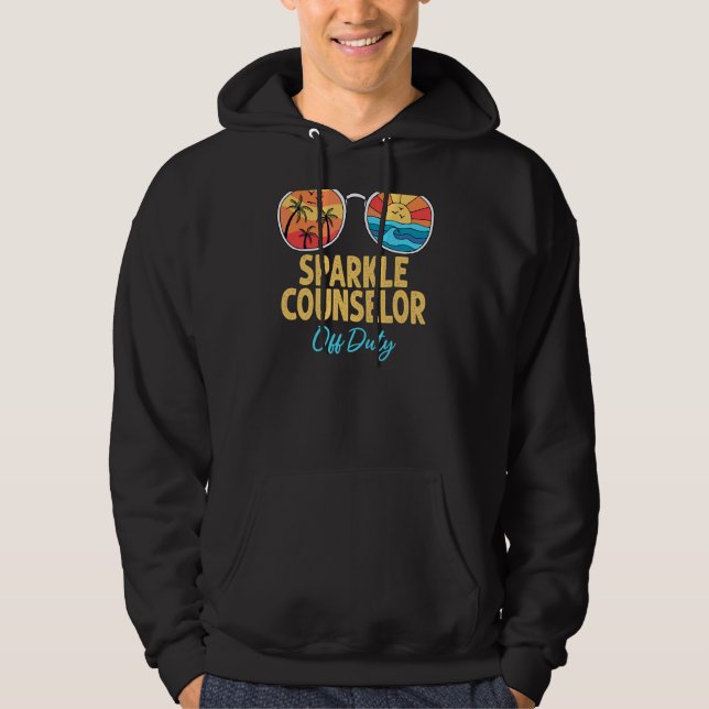 Moletom Conselheira de Faísca Desligado Os Óculos De Sol N (Frente)