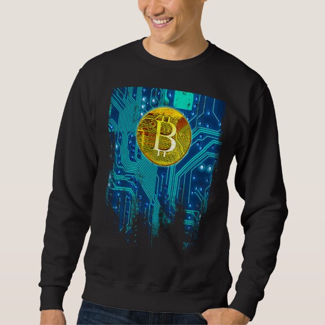 Moletom Conselho Bitcurrency e Circuito Criptomoeda (Frente)