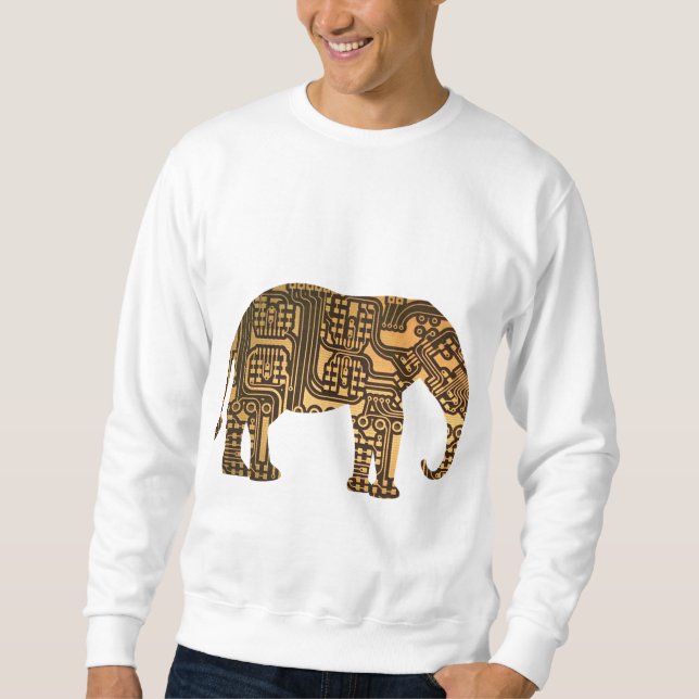 Moletom Conselho de Circuito de Elefante de Cobre (Frente)