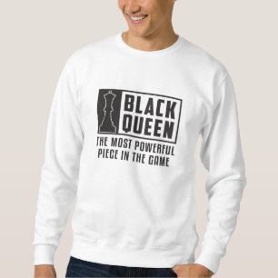 Moletom Conselho de Xadrez Conselho de Xadrez Rainha Negra