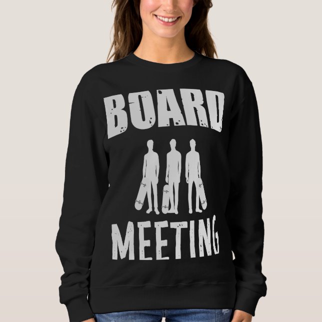 Moletom Conselho Meeting Skateboard Skater Sk (Frente)