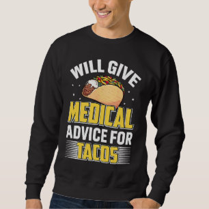 Moletom Conselhos Médicos Para Tacos Estudantes De Medicin