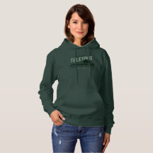 Conservação e comunidade, o Hoodie das mulheres, F