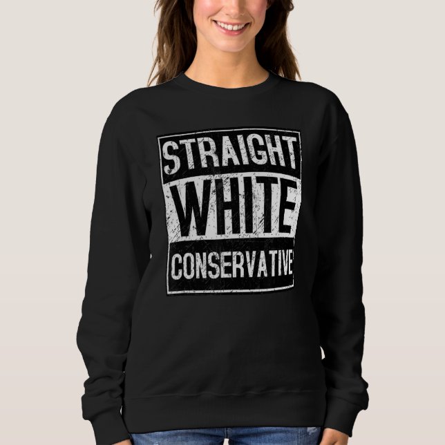 Moletom Conservador do Hetero Branco (Frente)