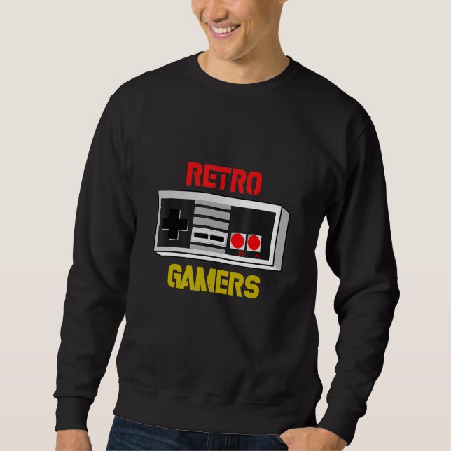 Moletom console de gamers retrorreflectores (Frente)