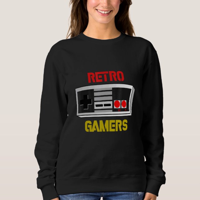 Moletom console de gamers retrorreflectores (Frente)