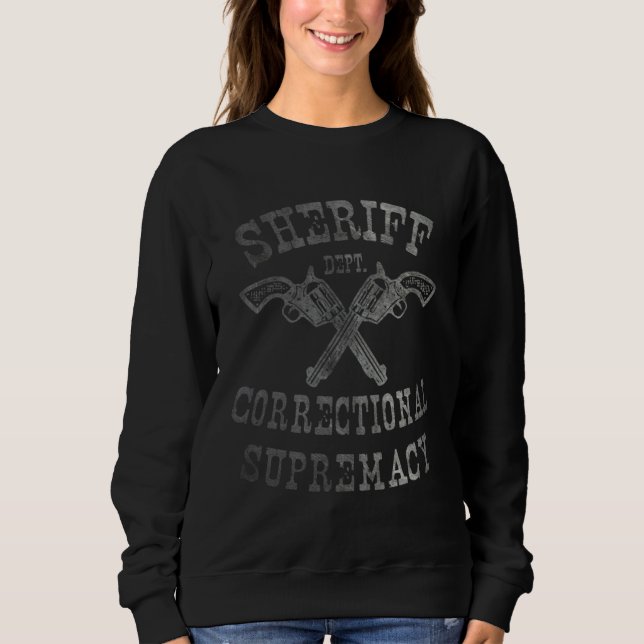 Moletom Constitutional Sheriff Correctional Supremacy Corr (Frente)