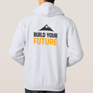 Moletom Construa o Seu Futuro Casaco Minimalista Motivacio
