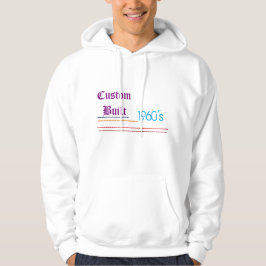 Moletom construído sob medida feito nos anos 60 humor amig