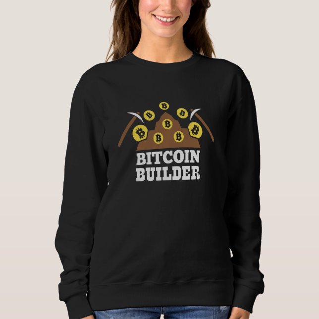 Moletom Construtor de Bitmoedas (Frente)