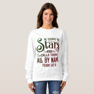 Moletom Conta As Estrelas. 147:4
