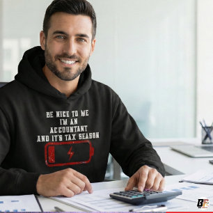Moletom Contador Engraçado Temporada de Imposto Bateria Ba