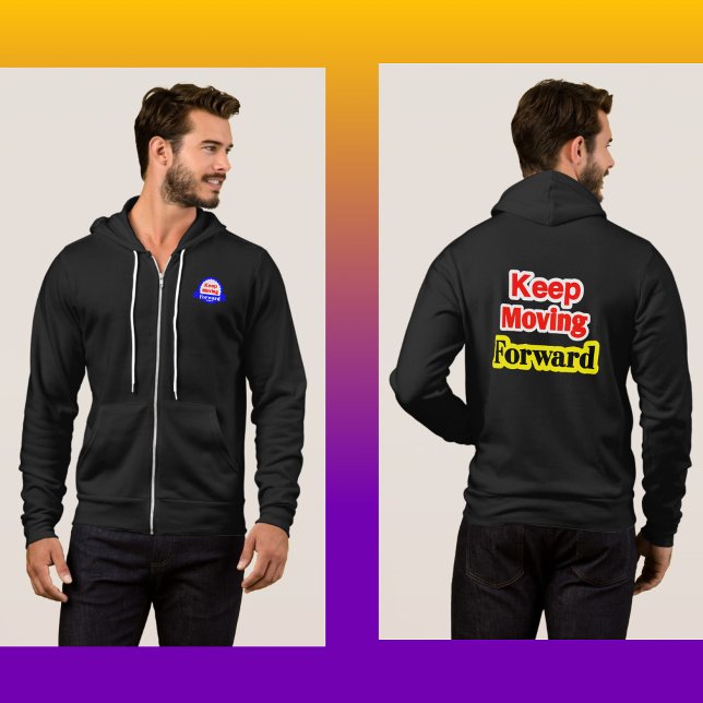 Moletom Continuar a Avançar Motivacional (Criador carregado)