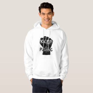 Moletom Continue Empurrando – Design de Tipografia Motivac