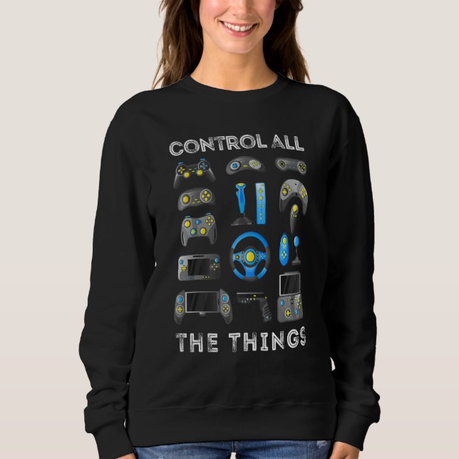 Moletom Control All The Things Video Game Controller 1 (Frente)