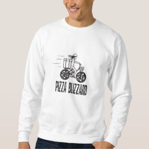 Moletom Controlador de Transporte de Bike Pizza Blizzard