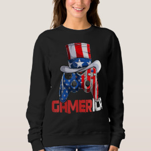 Moletom Controlador Tio Sam Vídeo Jogo Gamerica Sinalizado