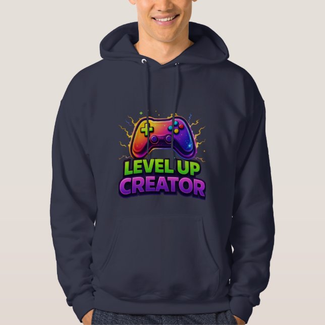 Moletom Controle de Jogos Moda Casual Estilo Tendência (Frente)