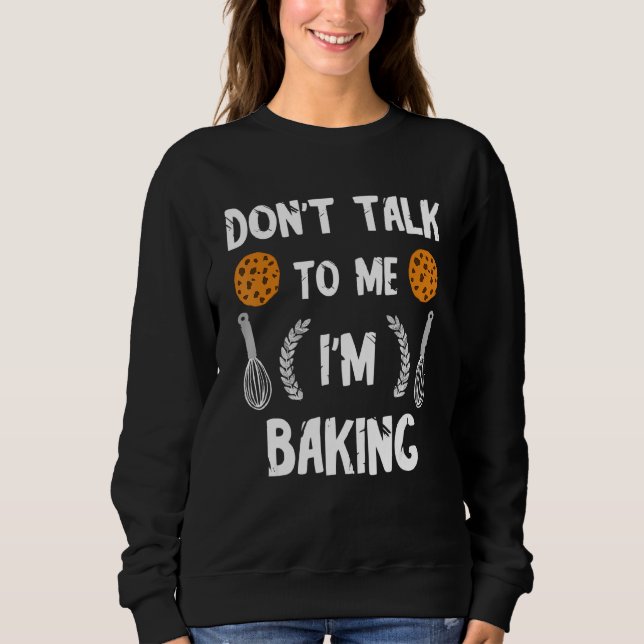 Moletom Cookie Biscuits Baking Baker Baking Whisk Confecti (Frente)