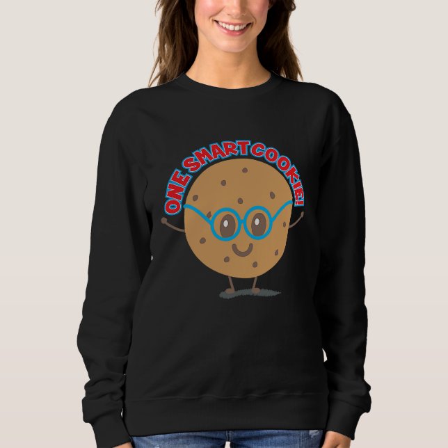 Moletom Cookie Quote Nerd Geek Glasses Baker Baking (Frente)