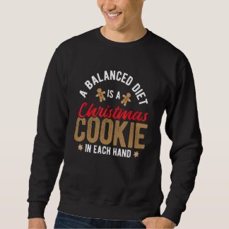 Moletom Cookies De Natal Em Cada Mão Papais noeis De Elf D