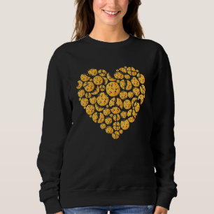 Moletom Cookies Heart Baker Women Meninas Garotos Cookie L