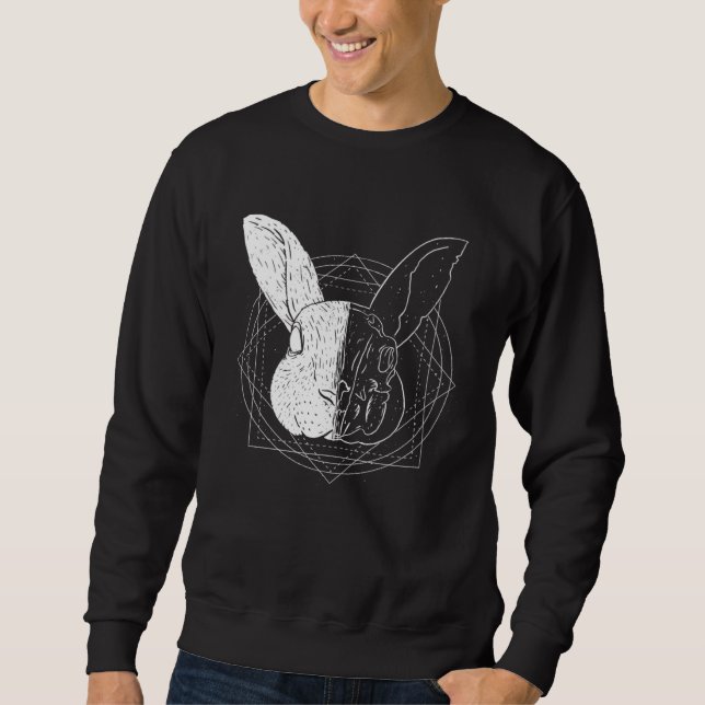 Moletom Cool Artistic Rabbit (Frente)